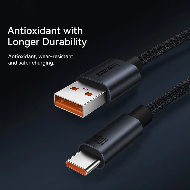 สายชาร์จเร็ว USB-C รองรับ 6A 66W