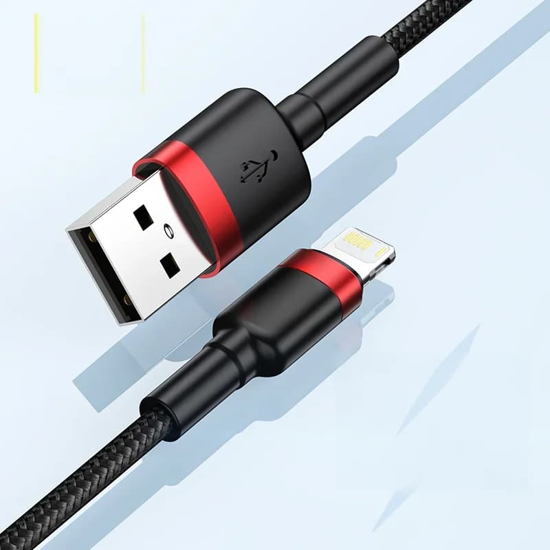 สายชาร์จ USB to Lightning ชาร์จไว 2.4A