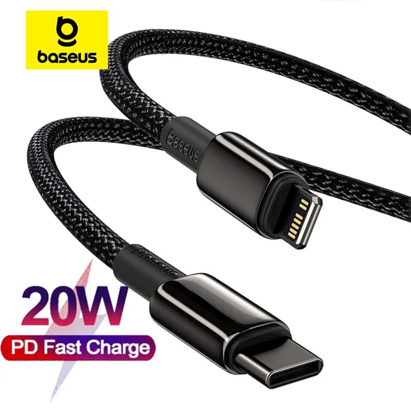 สายชาร์จเร็ว USB-C PD 20W สำหรับ iPhone