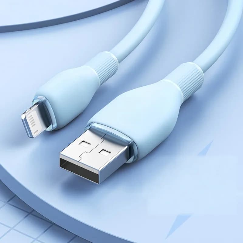 สายชาร์จ USB TPE 2.4A สำหรับ iPhone และ iPad