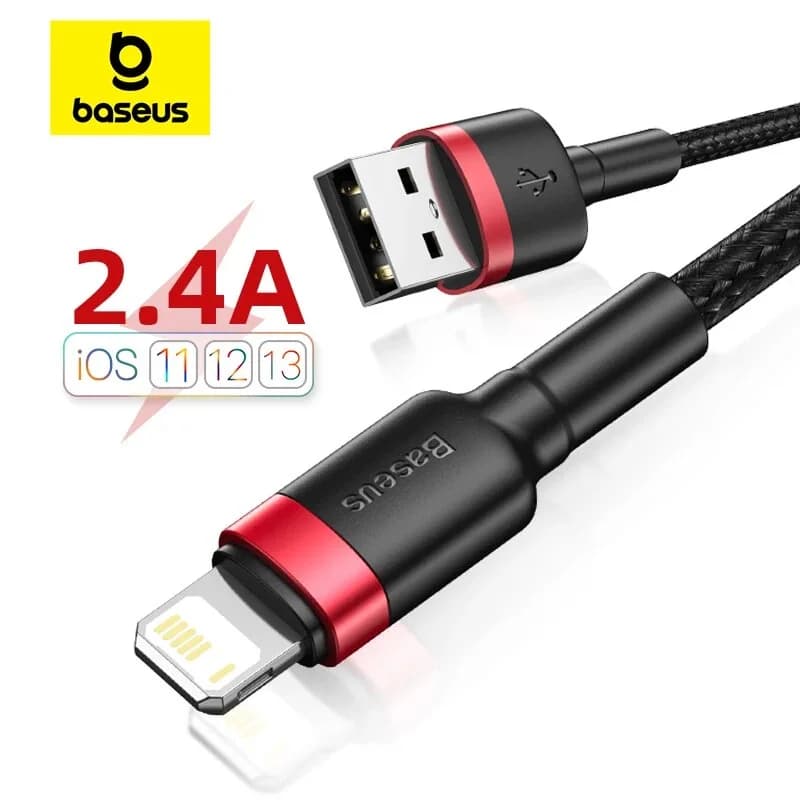 สาย USB ชาร์จเร็วสำหรับ iPhone, ซิงค์ข้อมูล 2.4A
